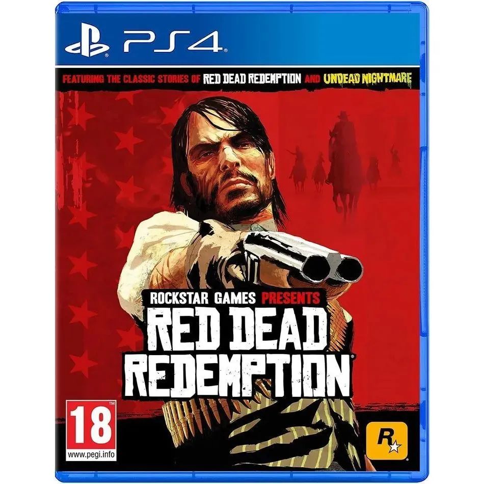 Игра Red Dead Redemption PS4 (PlayStation 4, Русские субтитры)