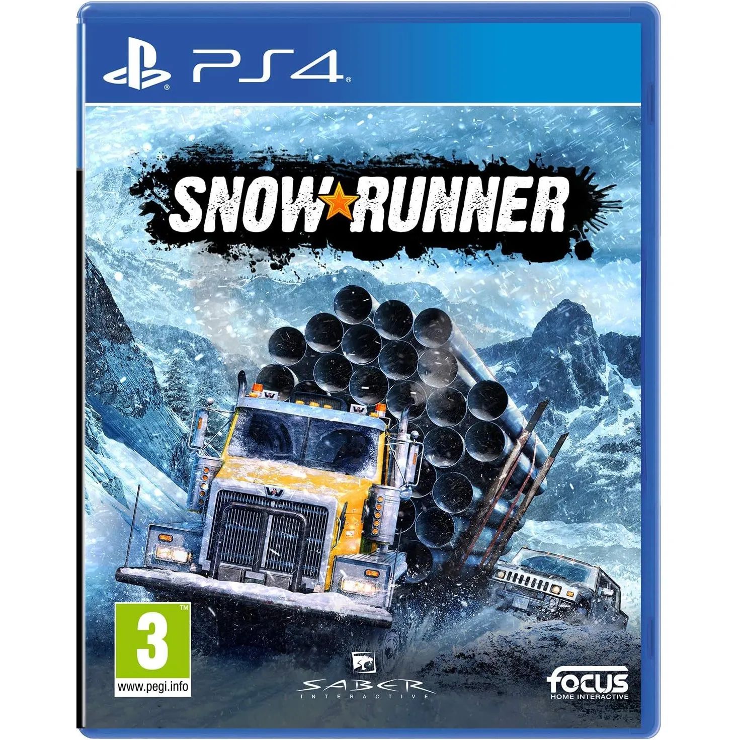 Игра SnowRunner PS4 (PlayStation 4, Русские субтитры)