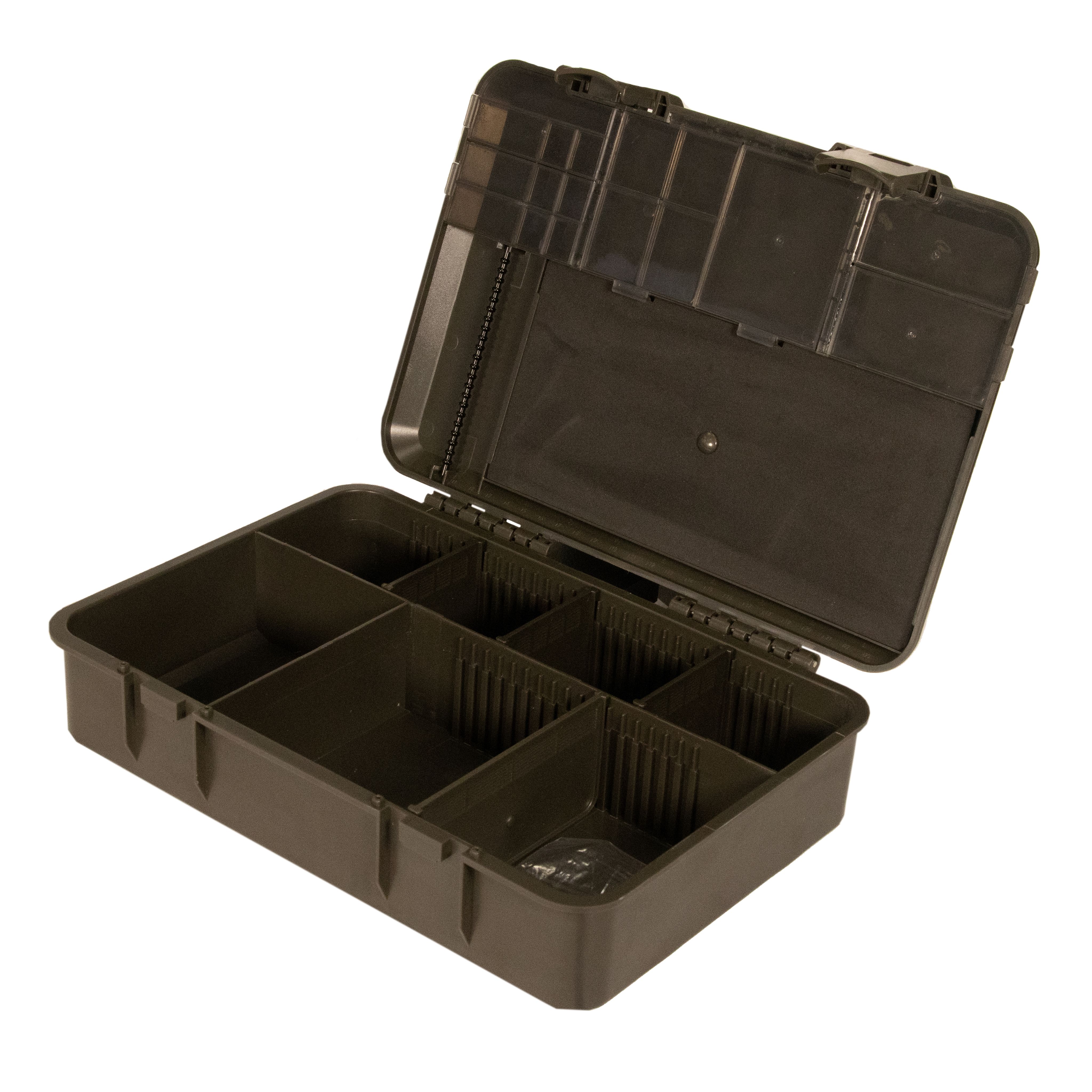 Коробка "Carp Hammer Accessory Medium Tackle Box" (28.5*20.5*7 на 24 отделения), органайзер рыболовный