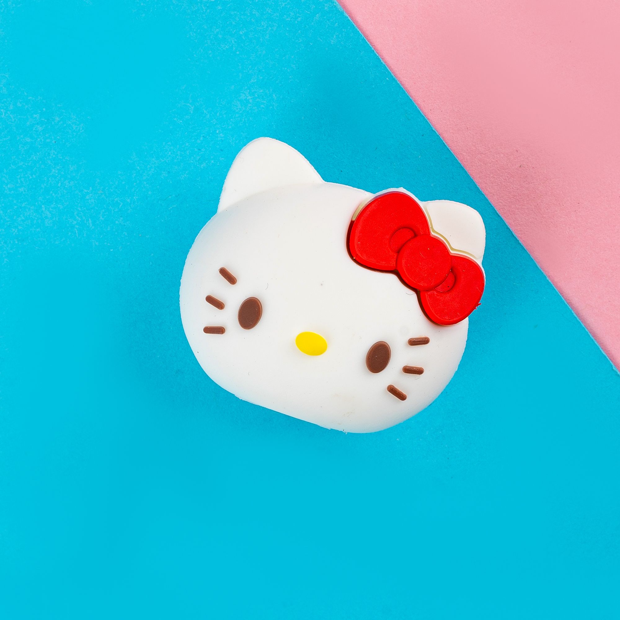 Точилка силиконовая для карандашей Хеллоу Китти /Hello Kitty механическая (голова)