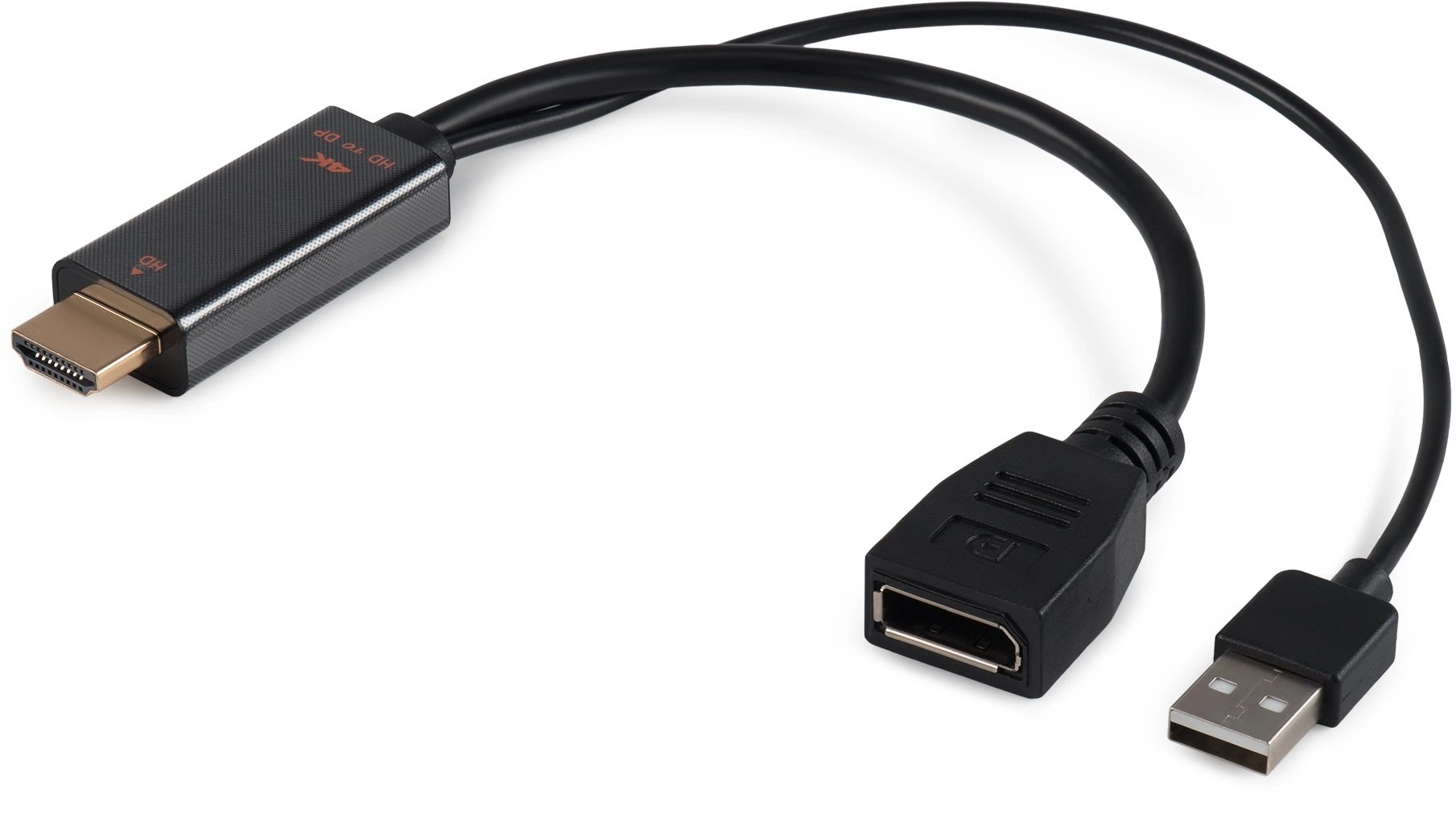 ПереходникBuro,HDMI(m)/DisplayPort(f),BU-HDMI(M)-DP(F)