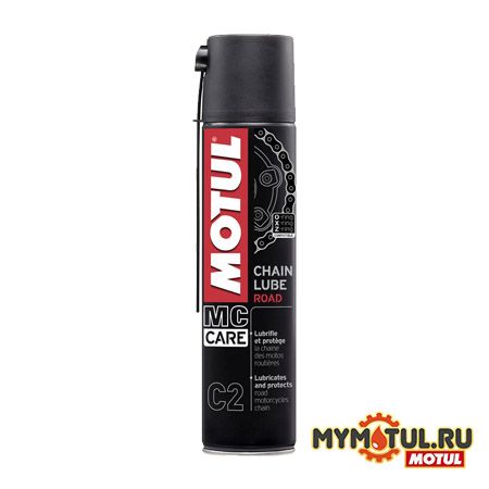 MC CARE MOTUL Смазка цепи C2 Chain Lube Road 0,4 л