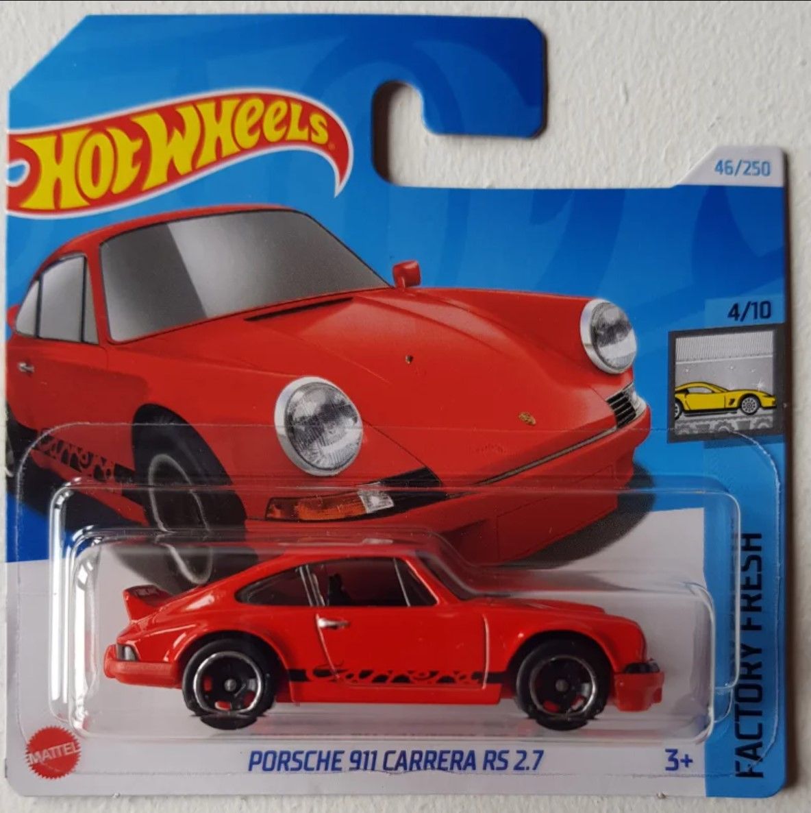 МашинкаХотвилсигрушкаколлекционнаяHotWheelsPorshe911CarreraRS2.75785_HTD08