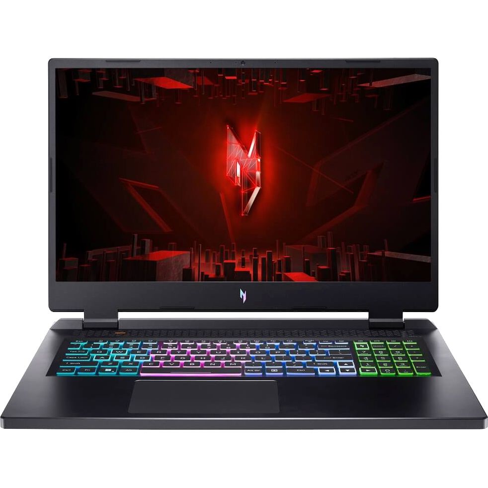 AcerAspireNitroAN17-41-R59VНоутбук17.3",AMDRyzen77735HS,RAM32ГБ,SSD,NVIDIAGeForceRTX4070дляноутбуков(8Гб),WindowsHome,(NH.QL2CD.004),черный