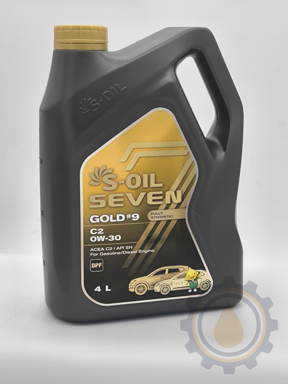 S-OILSEVENGOLD#9C20W-30Масломоторное,Синтетическое,4л