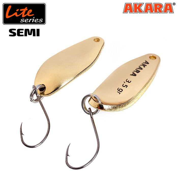 Блесна колеб. Akara Lite Series Semi 27 3,5 гр. Go