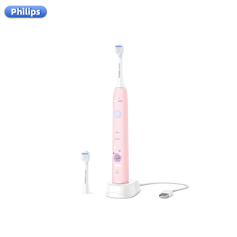 Philips Электрическая зубная щетка Philips Sonicare HX2432/HX2472, светло-розовый