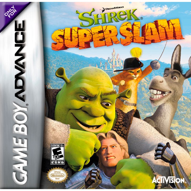 Игра Shrek SuperSlam (GBA, Русские субтитры)