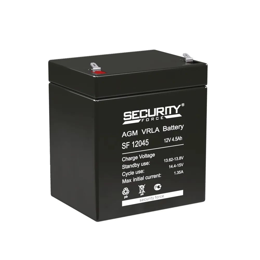 АккумуляторнаябатареяSecurityForceSF1204512B4.5Ач.(4614030010004)