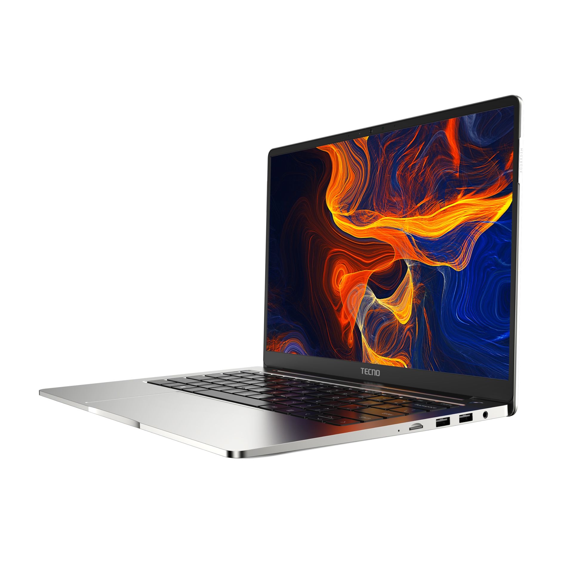 Tecno MEGABOOK T1 Ноутбук 14", AMD Ryzen 7 5800U, RAM 16 ГБ, SSD 512 ГБ, AMD Radeon Graphics, Windows Home, (T1 R7 16G+512G (WIN)), серебристый, Русская раскладка