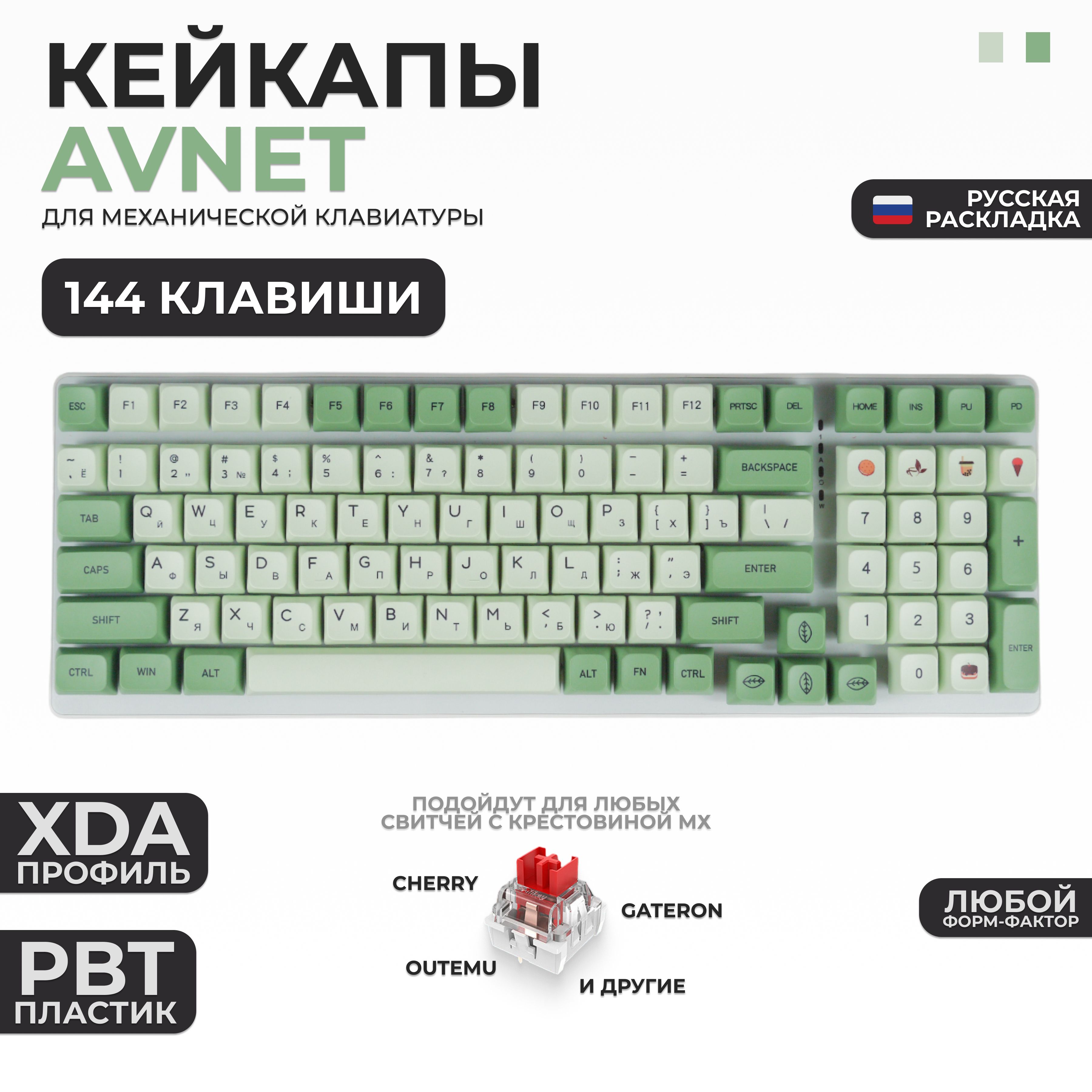 PBT кейкапы для механической клавиатуры, keycap V1