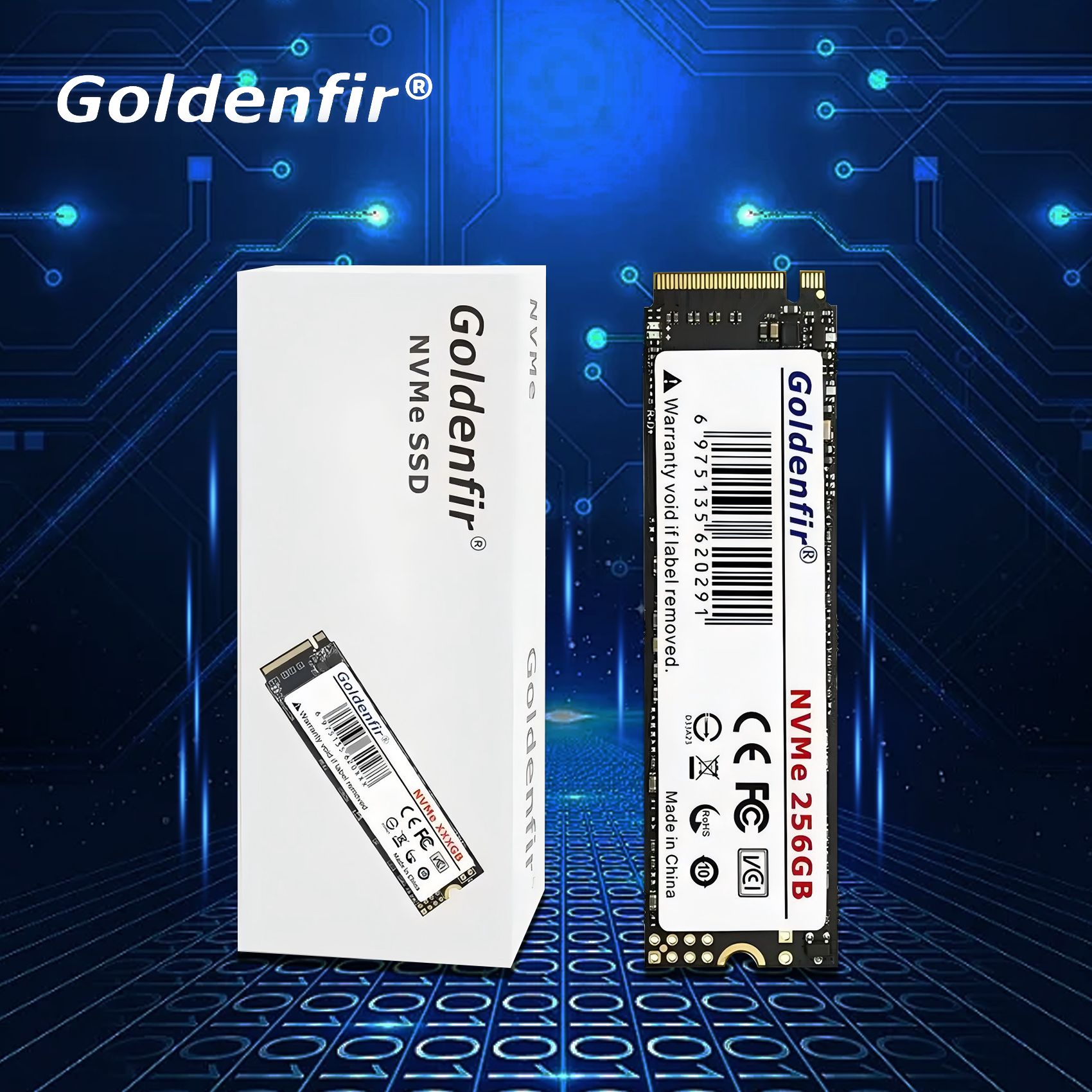 Goldenfir 512 ГБ Внутренний SSD-диск NVME (NVME-512Gb)