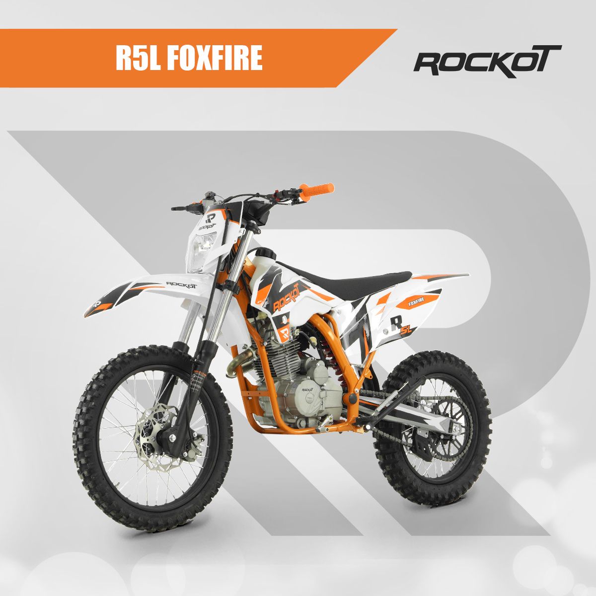 Мотоцикл эндуро ROCKOT R5L Foxfire (250cc, 166FMM (YB250D), 19/16)