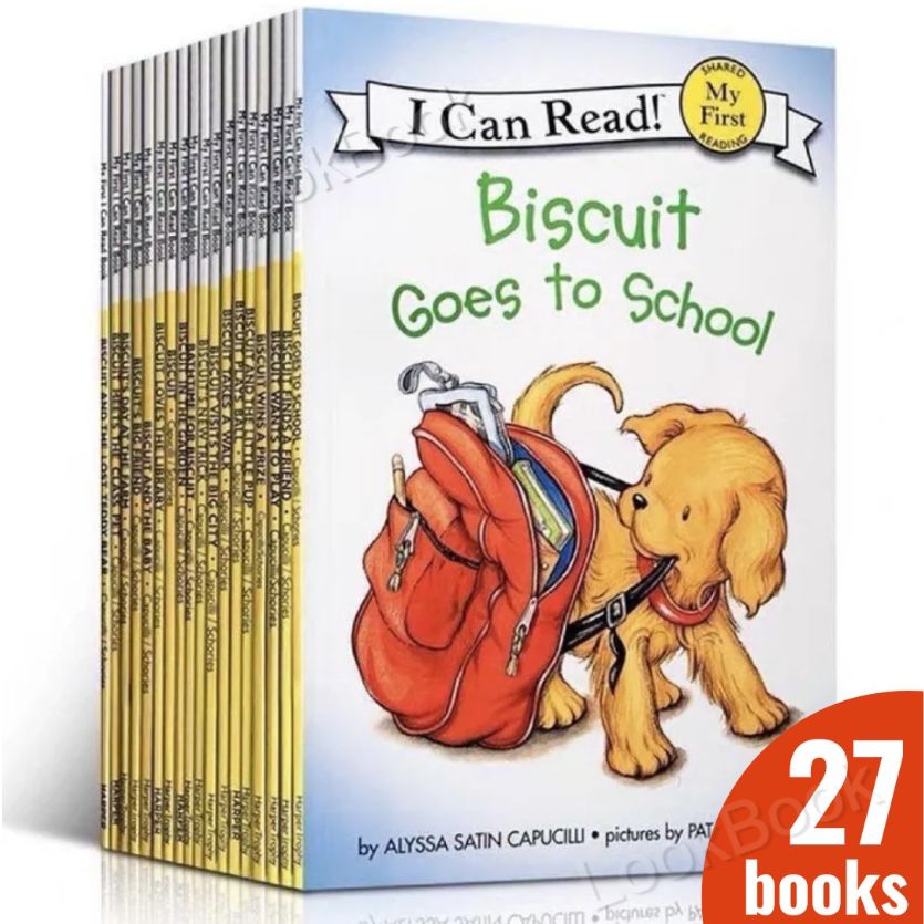 I Can Read Biscuit 27 Books / Книги для чтения на английском языке для детей | Capucilli Alyssa Satin