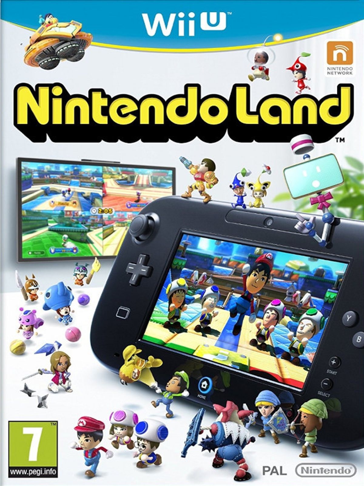 Nintendo Land ENG Видеоигра на диске Nintendo WiiU. Товар уцененный