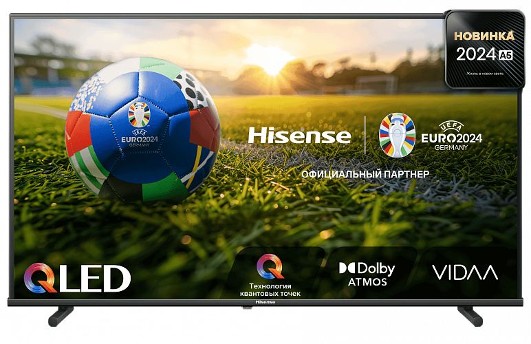 HisenseТелевизор40A5NQ40"FullHD,черный