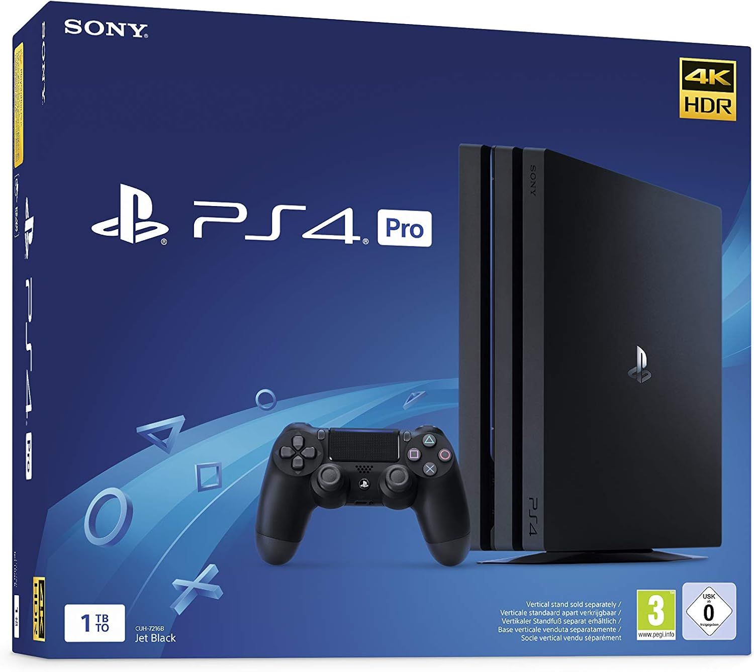 Игровая приставка Sony Playstation 4 PRO 1TB (CUH-7008B). Товар уцененный