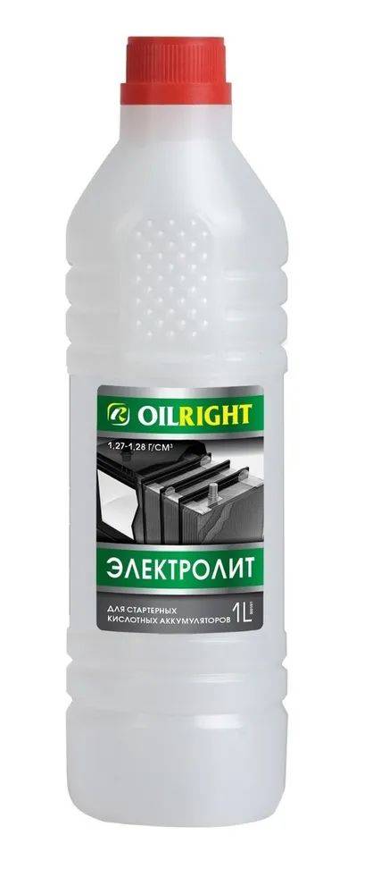 OILRIGHT Электролит для аккумулятора 1л, арт. 5501