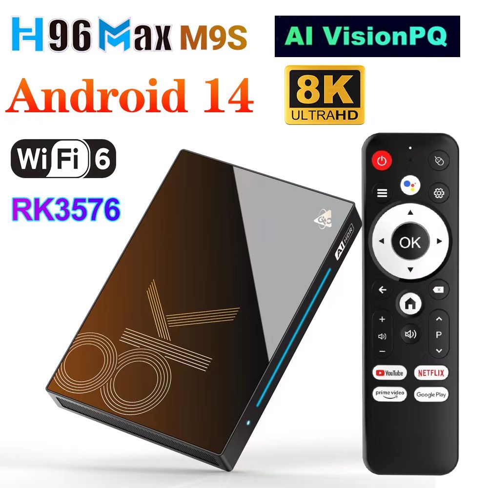 2024смарт-ТВприставкаH96MAXM9AIVisionTVBOxAndroid