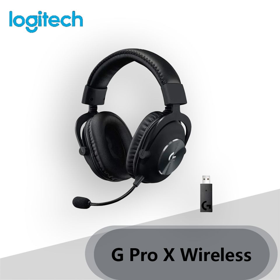 LogitechНаушникибеспроводныесмикрофоном,Bluetooth,USB,серый