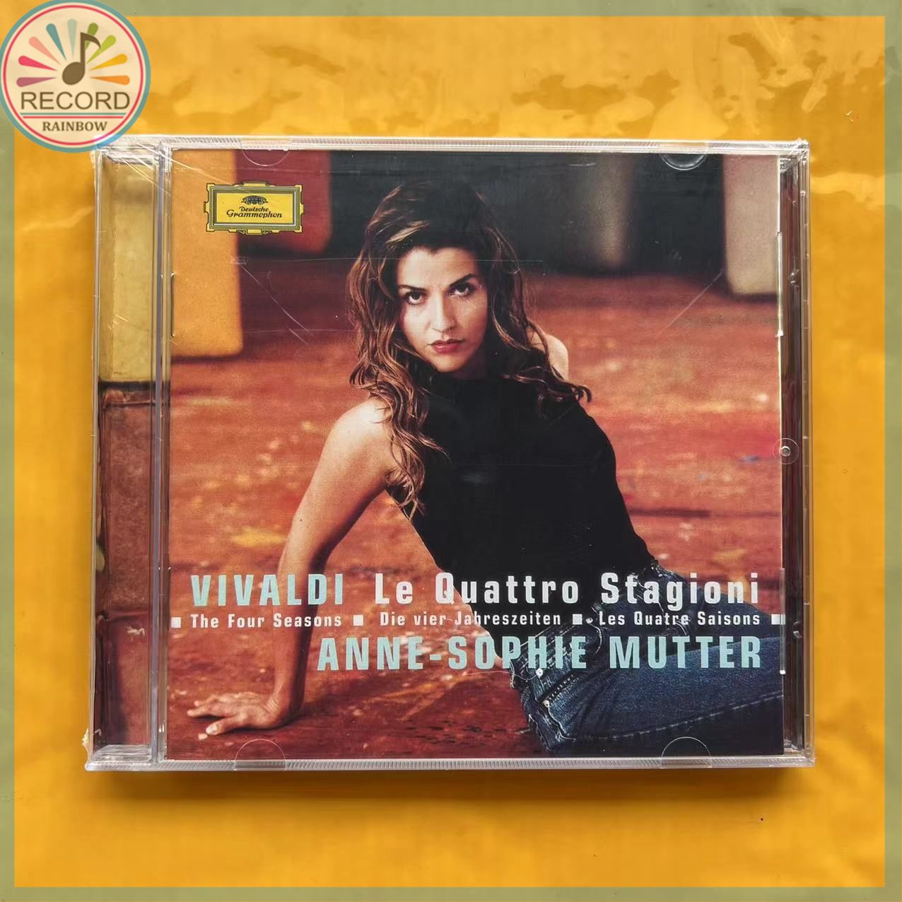 Vivaldi: The Four Seasons Anne Sophie Mutter 1999 CD настоящий Герметичная упаковка совершенно новый