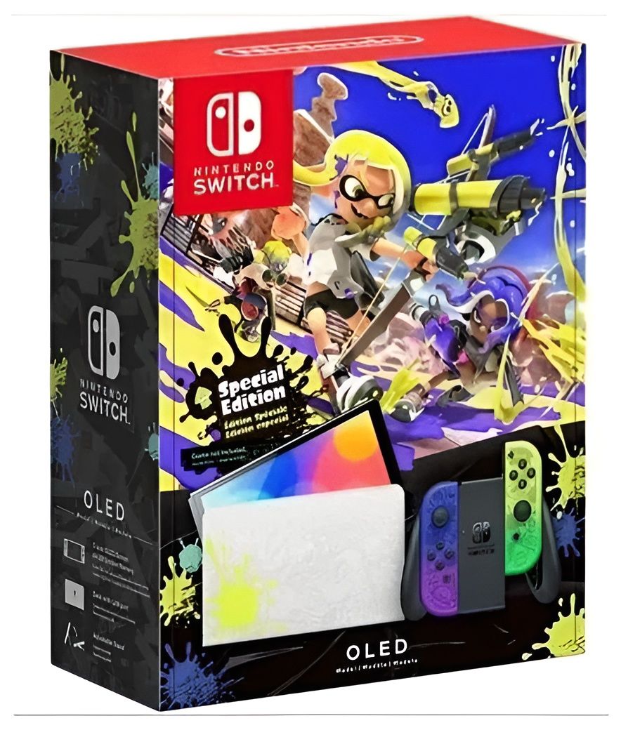 Игровая приставка Nintendo Switch OLED Splatoon 3 Edition