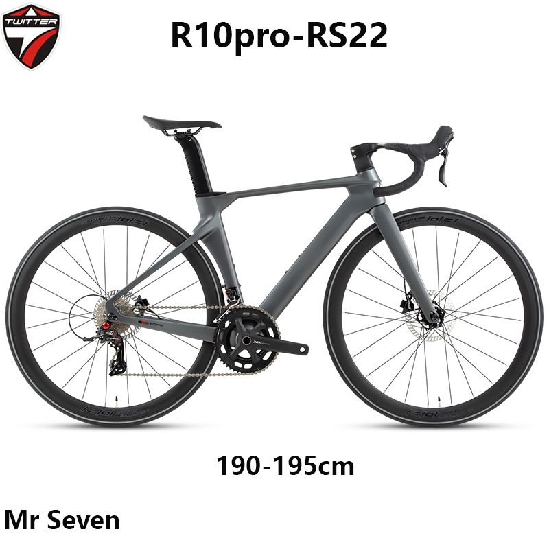 TWITTERBIKEВелосипедШоссейный,R10-DISC-RS22-SPORT-ALLOYWHEEL