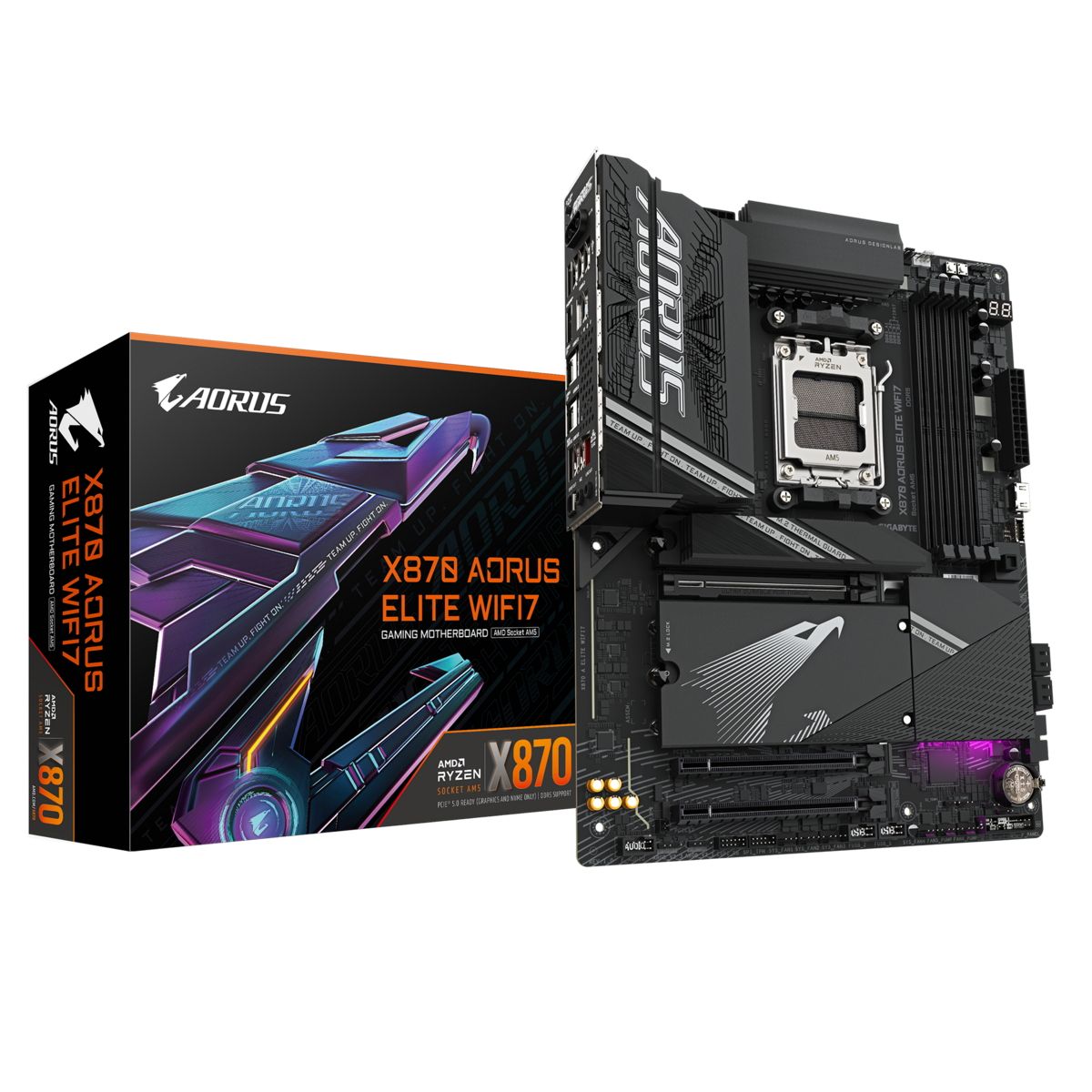 МатеринскаяплатаGigabyteX870AORUSELITEWIFI7,RTL