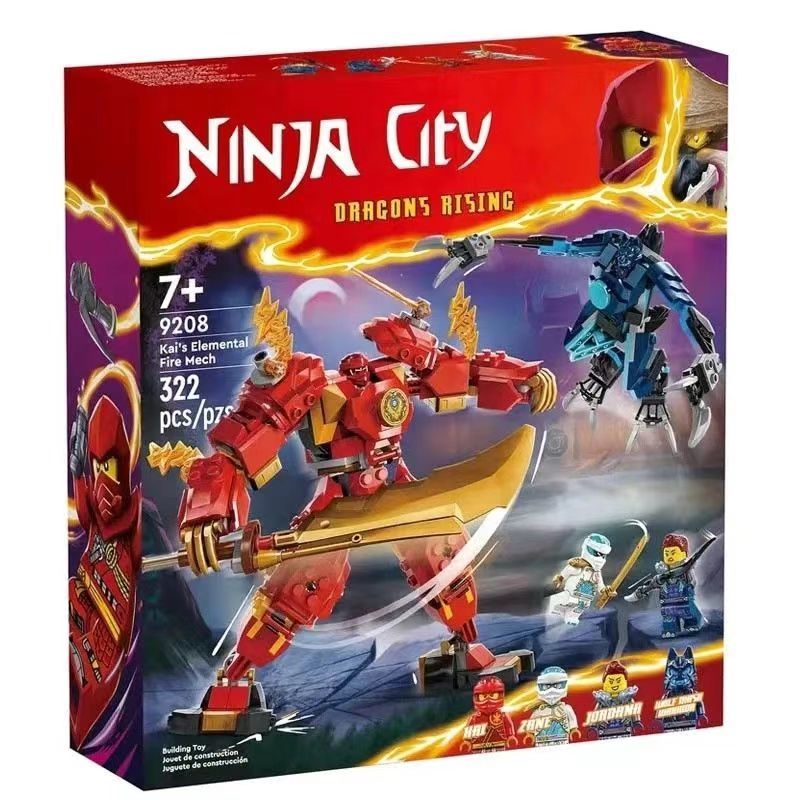 LEGO Ninjago 71808 Элементальный огненный робот Кая 7+ 322