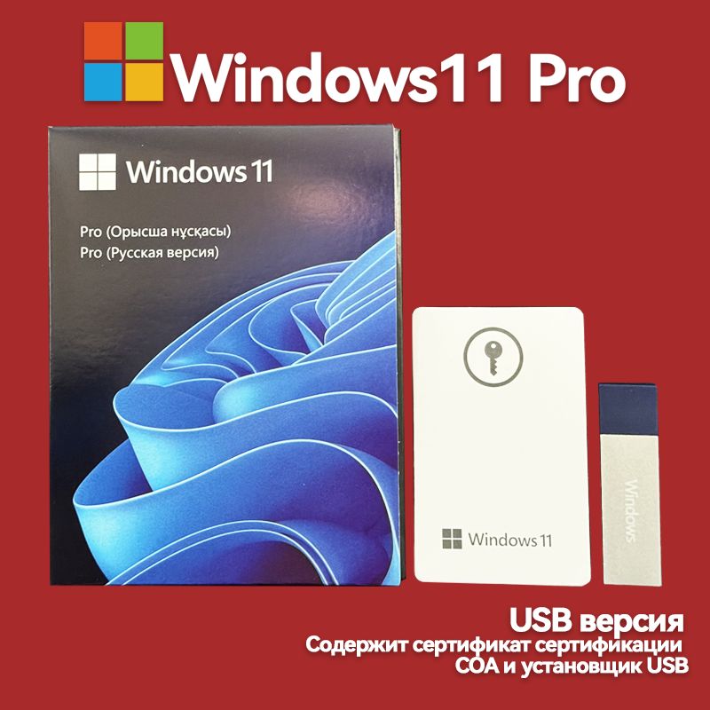 Windows11ProWin11ProUSBВерсияSystemРусская