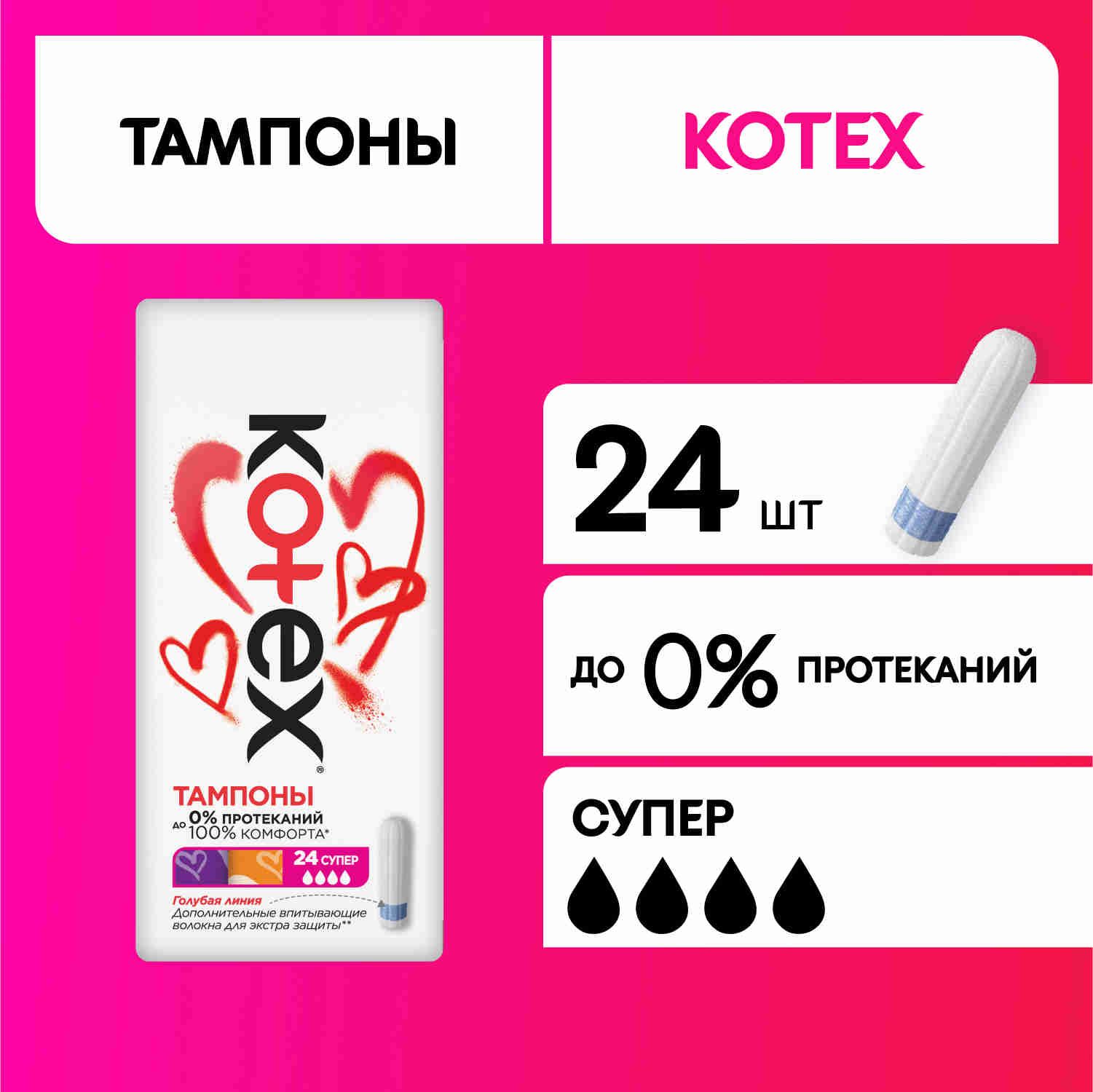 Kotex Тампоны