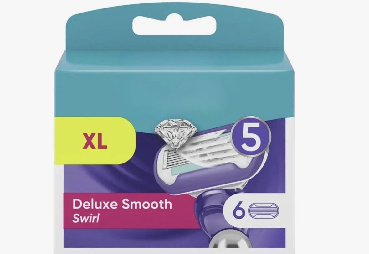 Сменные кассеты для бритвы Extra Smooth Swirl 6 шт