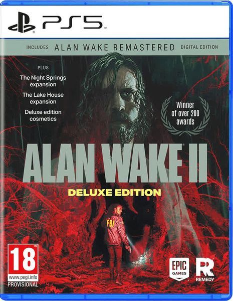 Игра Alan Wake 2 Deluxe Edition (PlayStation 5, Русские субтитры)