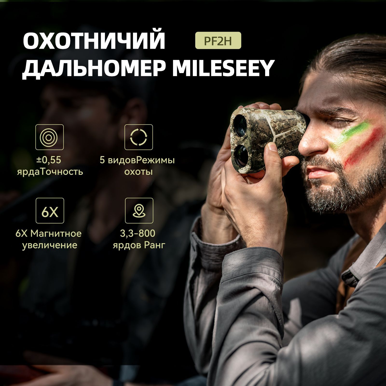 MILESEEY Дальномер для охоты