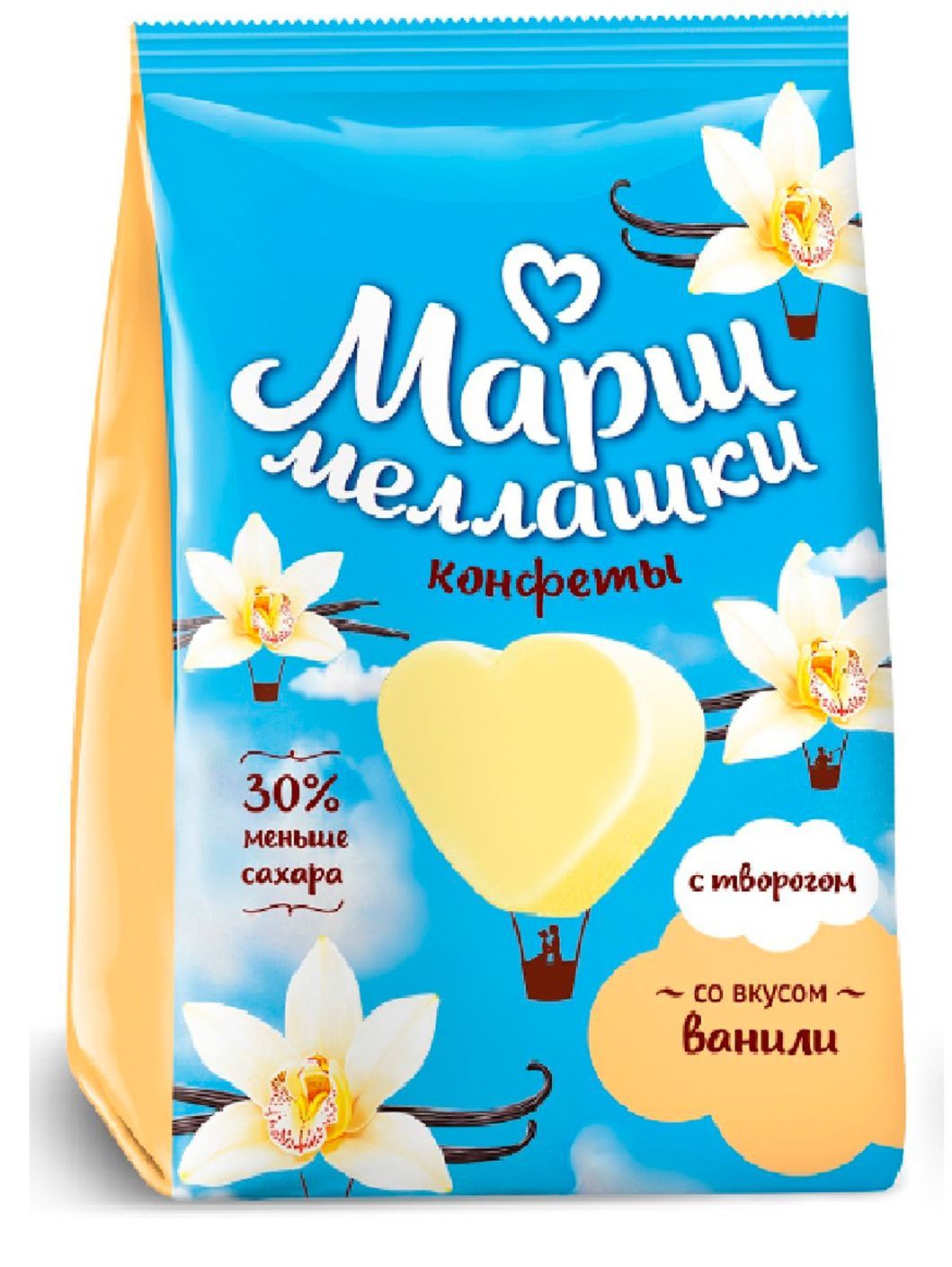 Конфеты Маршмеллашки ванильным вкусом, Рот Фронт, 140г