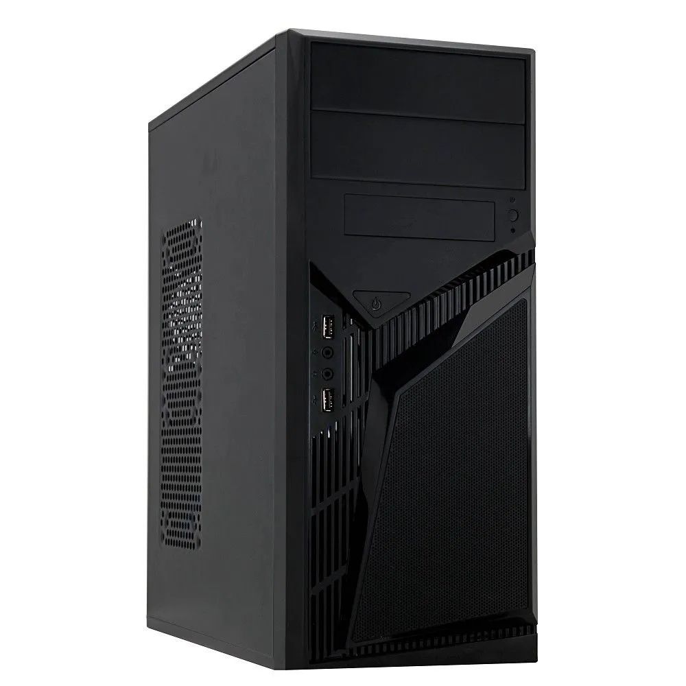 Корпус для ПК PowerCool Miditower ATX, micro-ATX без БП S1007BK-U3-NP