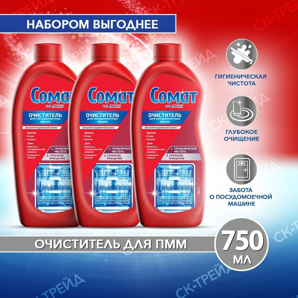 Интенсивный очиститель Сомат Intensve Machine Cleaner, 250 мл (3шт)