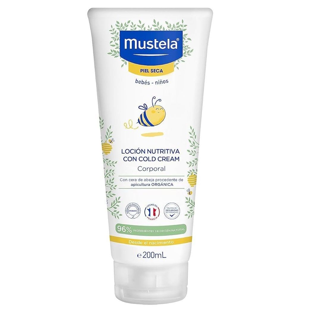 Mustela Мустела Питательное детское молочко с кольд-кремом, 200 мл