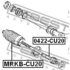 Пыльник рулевой MRKB-CU20 FEBEST MRKB-CU20