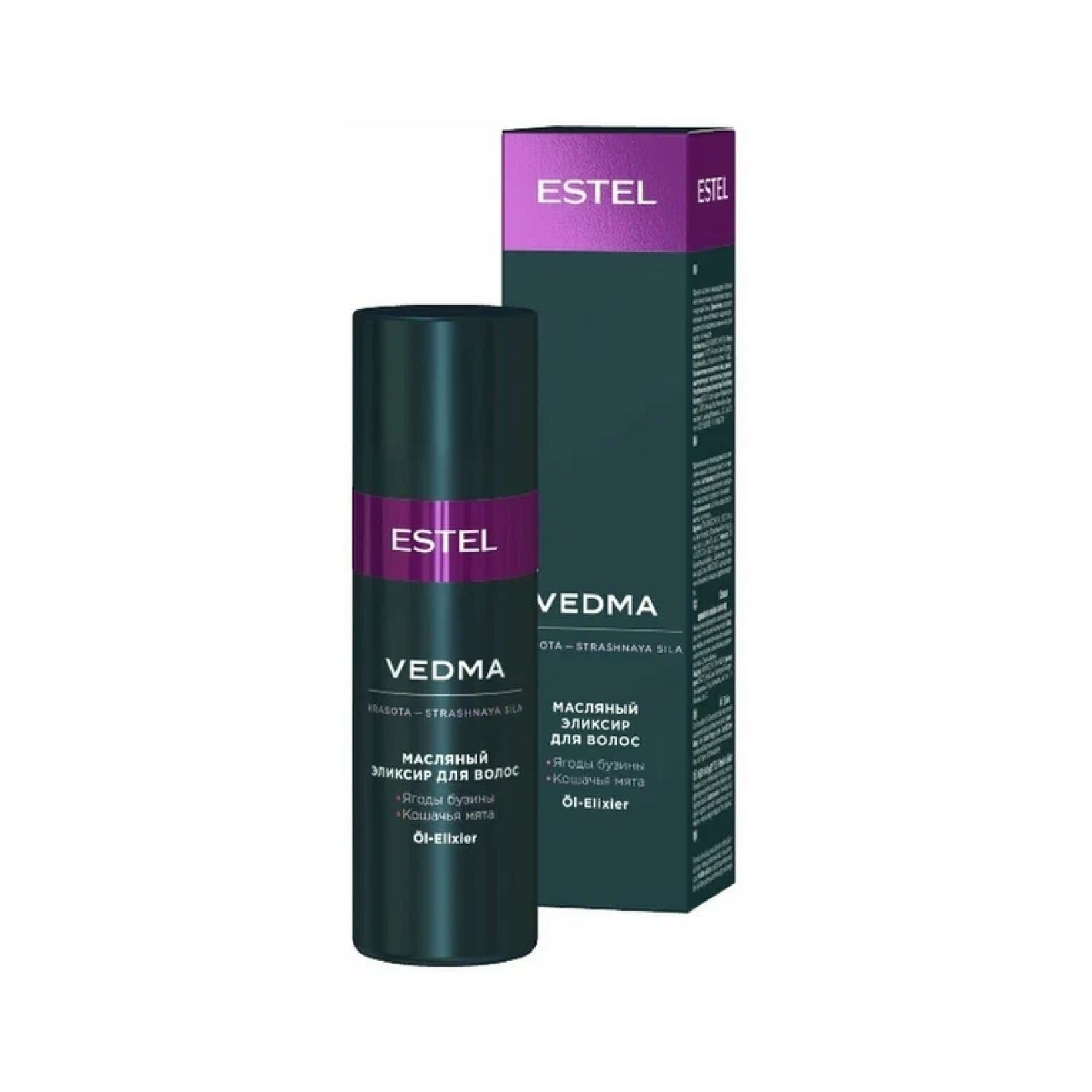 ESTEL PROFESSIONAL Эликсир VEDMA для блеска волос масляный, 50 мл