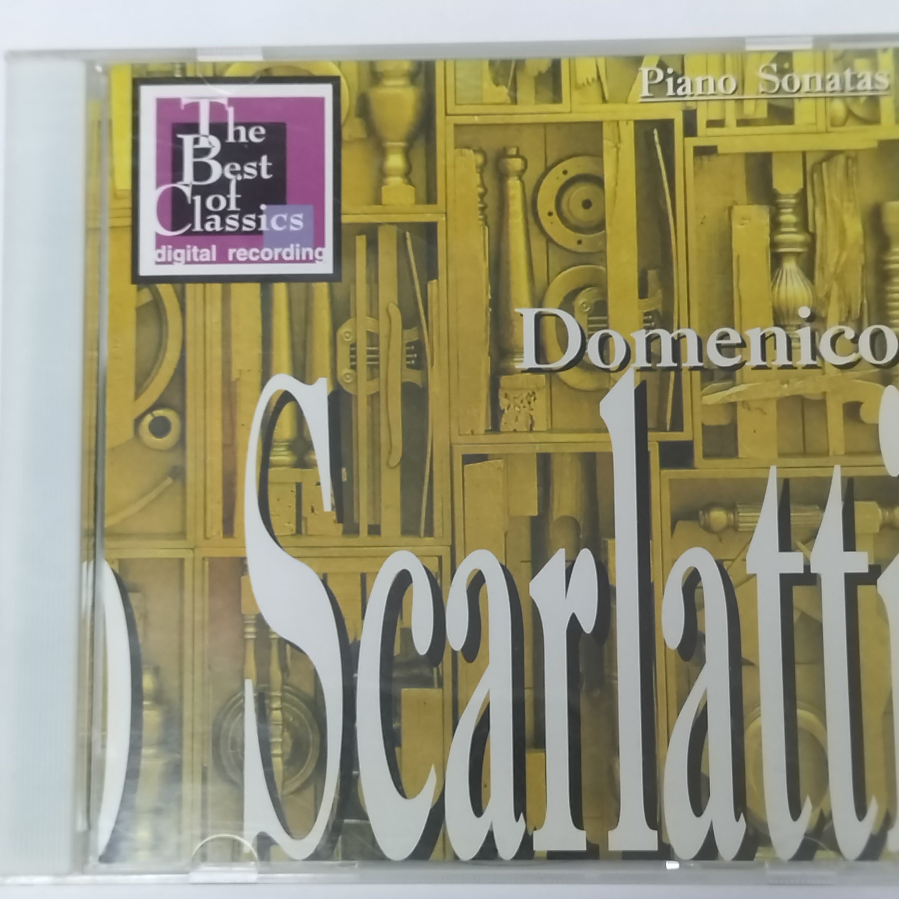 Domeninco Scarlatti - Piano Sonatas (1CD-Аудио, Russia 2001, Лицензия)