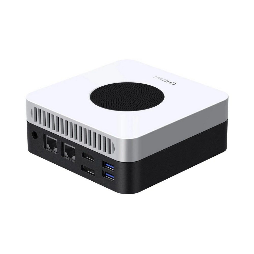 CHUWI Мини-ПК LarkBox X (Intel Processor N100, RAM 12 ГБ, SSD 512 ГБ, Intel UHD Graphics, ), 6935768755630, белый, черный