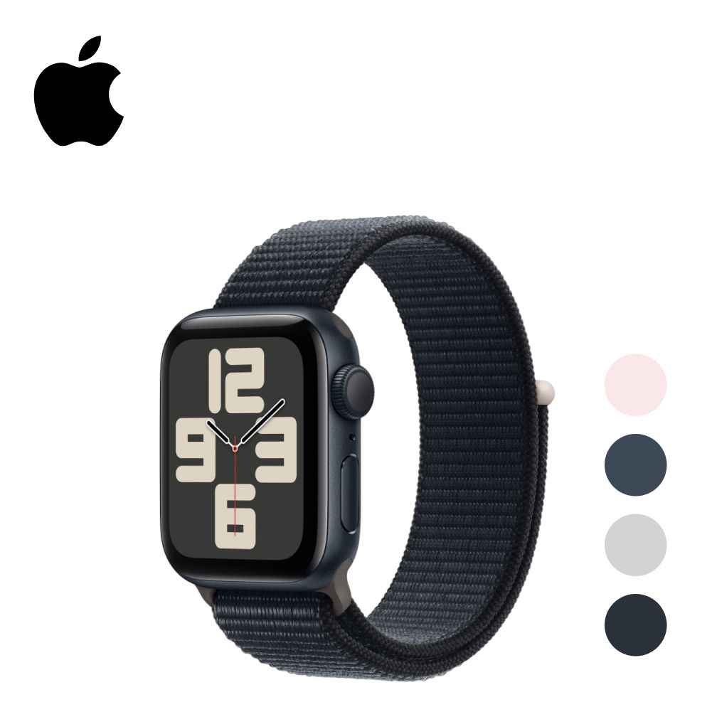 УмныечасыAppleWatchSEGPS40mmMidnightAluminiumCasewithMidnightSportLoop(2023)