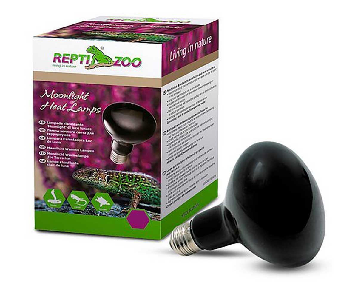 Лампа для террариума Repti Zoo reptinightglow 150вт ночная d95150 83725017