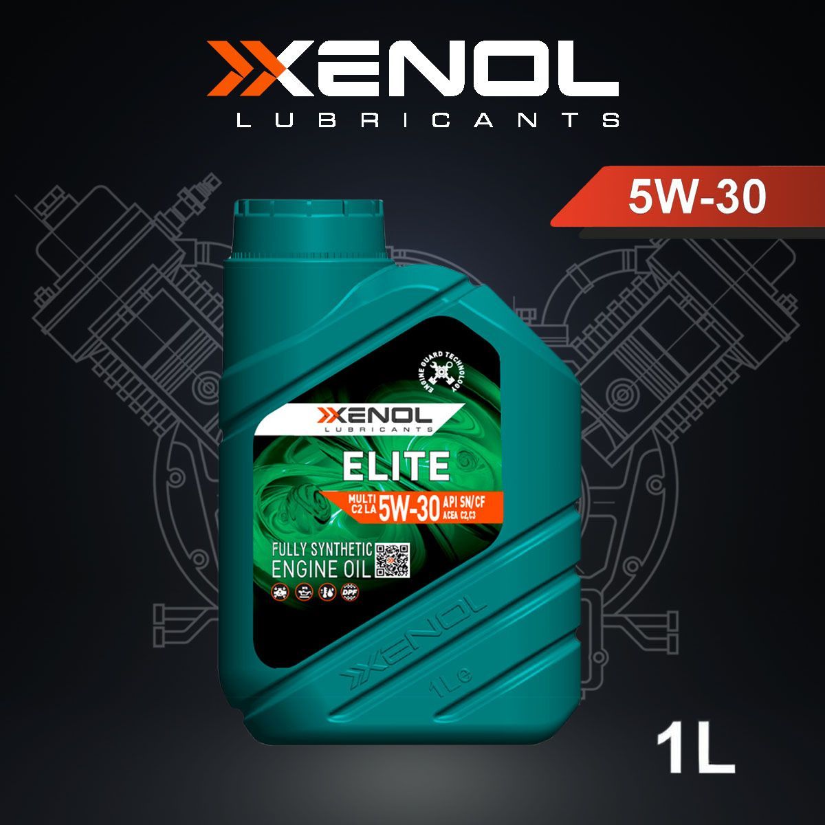 XENOL elite multi c2 la 5W-30 Масло моторное, Синтетическое, 1 л