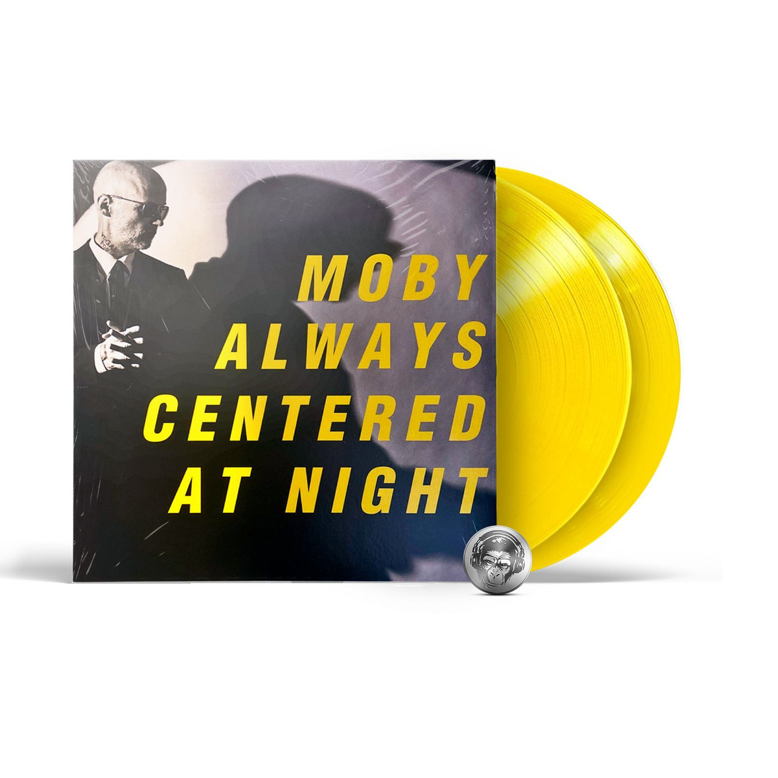 Виниловая пластинка Moby - Always Centered At Night (coloured) (2LP) 2024 Always Centered At Night Yellow Limited Edition