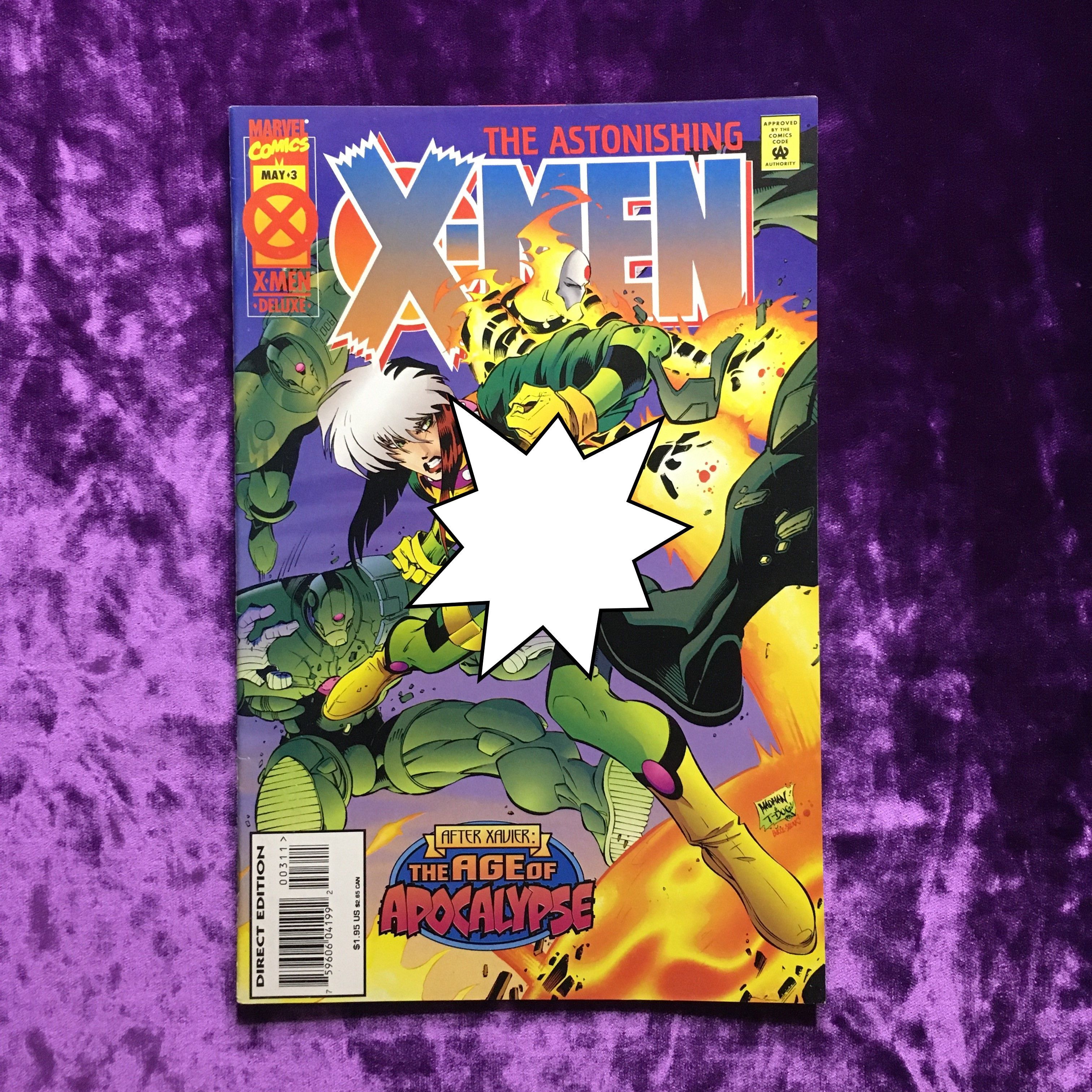 Astonishing X-Men. In Excess. Vol. 1 No 3 MAY 1995. Оригинальный комикс на английском языке