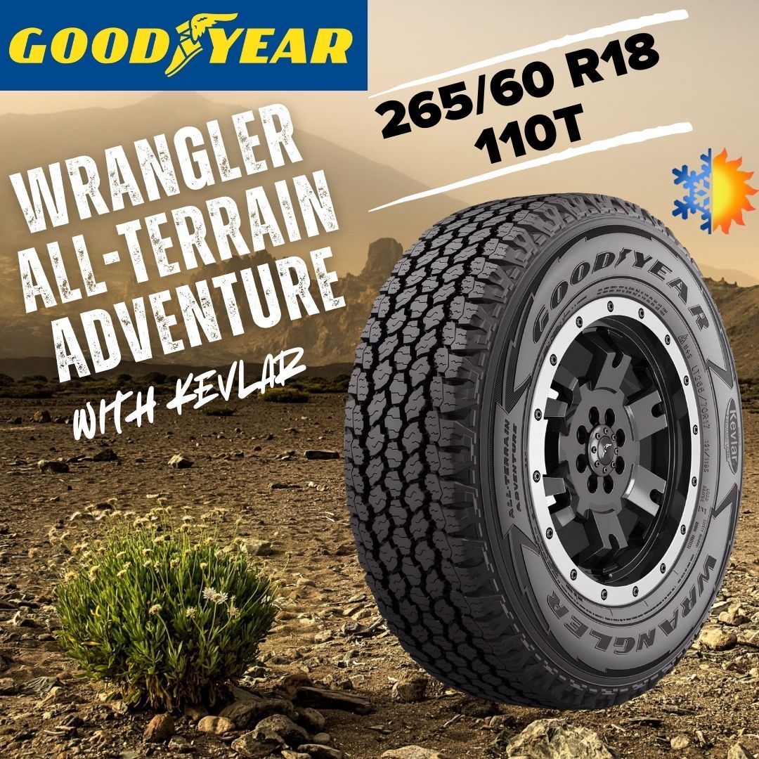 Goodyear All-Terrain Adventure Шины  всесезонные 265/60  R18 110T