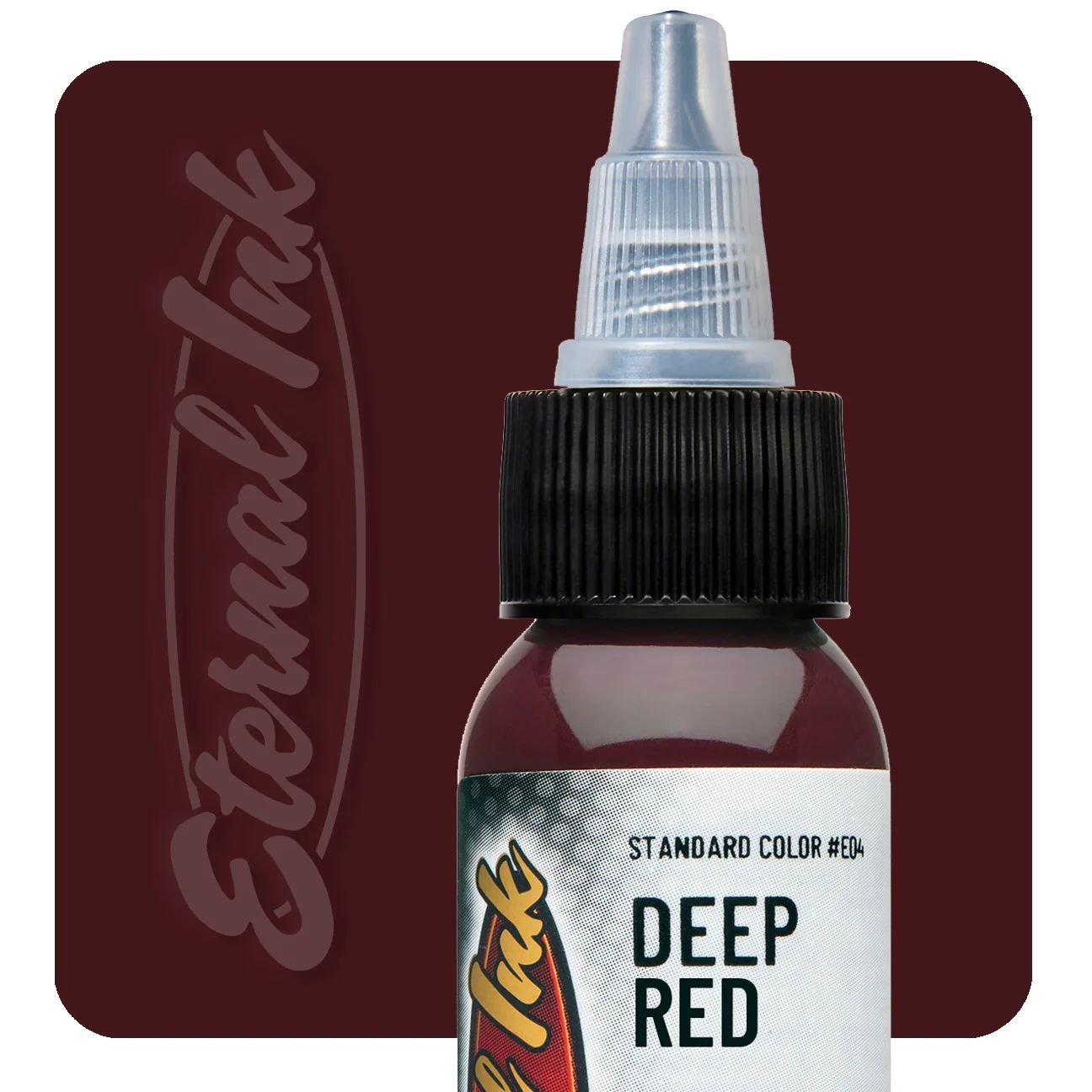 DEEP RED Eternal краска пигмент для тату красный оттенок (1/2 oz / 15 мл)