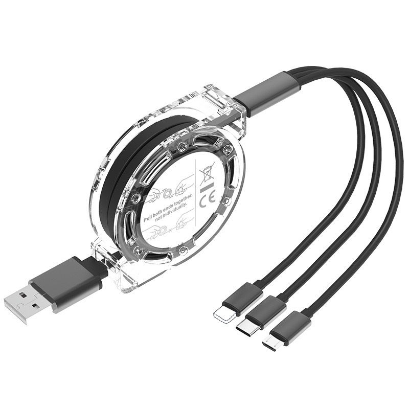 КабельдлямобильныхустройствAppleLightning/USBType-C,1м,черный